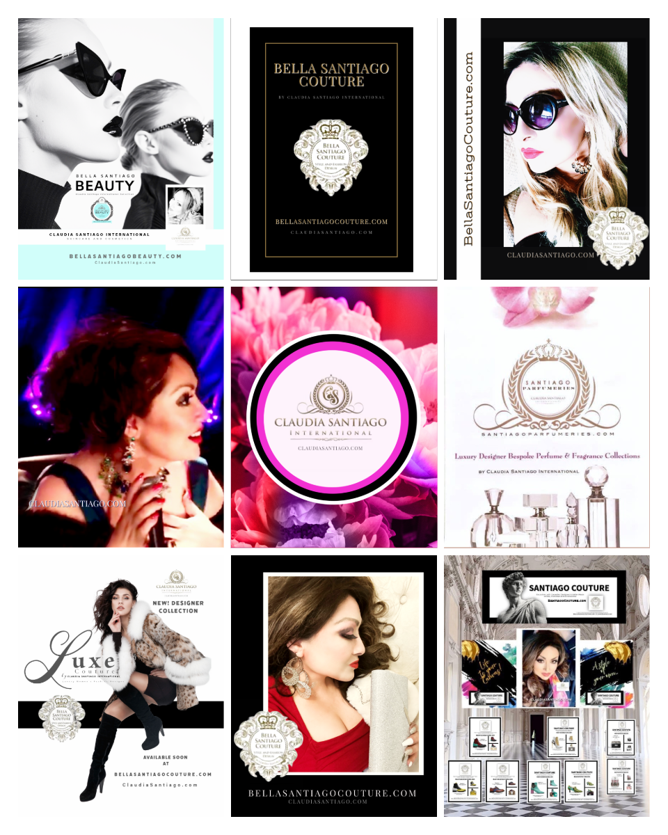 2-CLAUDIA_SANTIAGO-International-Luxury_Brand-Entrepreneur-Entertainer-RecordingArist-Author-SANTIAGO_PARFUMERIES-BELLA_SANTIAGO_BEAUTY-BELLA_SANTIAGO_COUTURE-SANTIAGO_COUTURE-Shoes